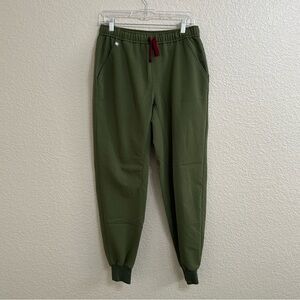 Figs Tansen Jogger Scrub Pants Dark Olive Size M
